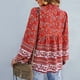 thumbnail image 4 of Blusas sueltas de manga larga Nikou Camisas bohemias casuales para mujer con estampado floral, 4 of 6
