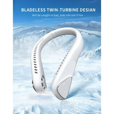

Lazy Portable Usb Neck Fans Mini Charging Silent Semiconductor Cooling Fan