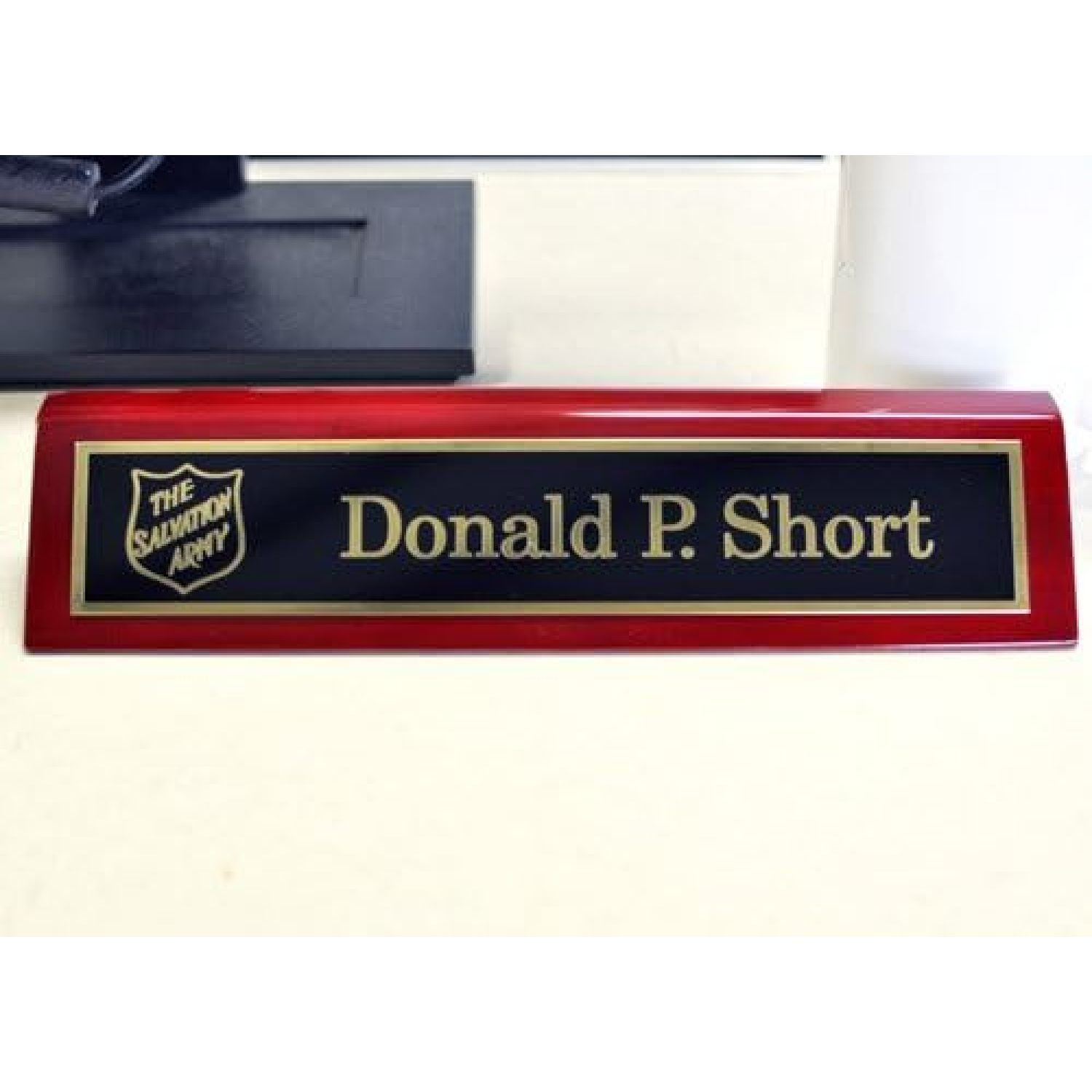 Desk Plate - Desk Name Plate with - Office Name Plate for Desk for