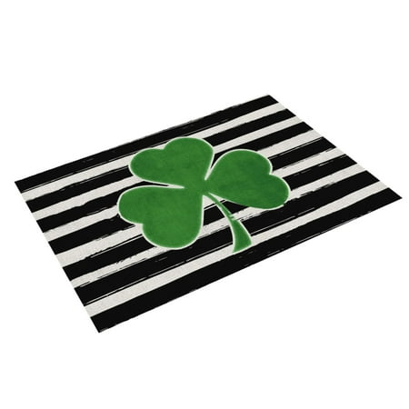 

St Patricks Day Decor St. Patricks s Day Placemats Scandinavians Irish Day Plaid Decorative Placemats Insulated Tablecloths round Table Set for 4 Modern