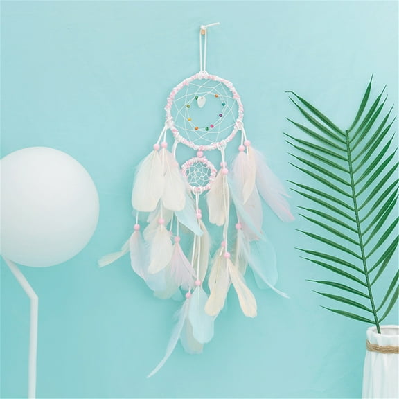 Vikakiooze Home Decor Under $5, Colors Feather Dream catchers For Bedroom Wall Decoration For Kids