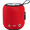 red, variant on Princess Lei Fabric Wireless Bluetooth Speaker Red Small Portable Subwoofer QR Code Payment Sound Waterproof Drop Resistant Long Endurance Compatible with Phones and Computers