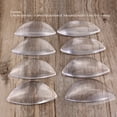 thumbnail image 2 of 4 Pairs Foot Arch Support Gel Pads Adhesive Silicone Arch Cushions for Flat Feet,Clear, 2 of 8