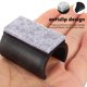 thumbnail image 2 of BRIGHTFUFU 10 Uds. Almohadillas para muebles, almohadillas para patas de silla, gorros para patas de silla en forma de U, protectores de suelo de fieltro, 2 of 7