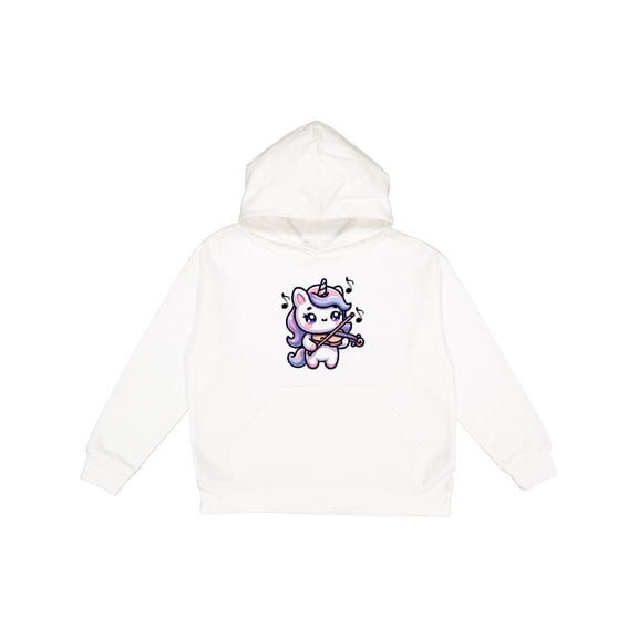 Inktastic Violin Music Unicorn Youth Hoodie Sweatshirt