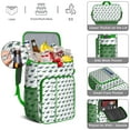 thumbnail image 5 of Travel Cooler Bag - Green Blue Dinosaurs Pattern Camping Beer Cooler Backpack with Bottle Opener- Waterproof Insulated Picnic Backpacks - Cooler Bag for Beach, 5 of 6