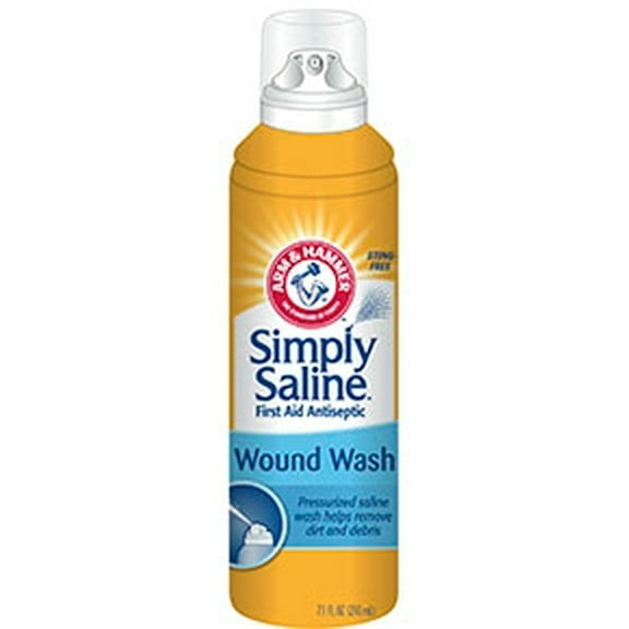 Arm & Hammer Simply Saline Wound Wash, 7.1 oz. (Pack of 4)