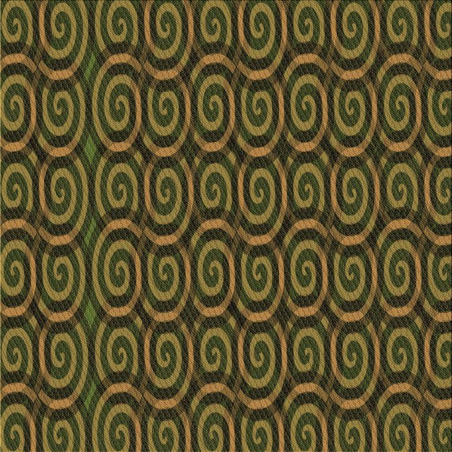 Ahgly Company Tapis de Zone Carré Lavable en Machine Intérieur Transitionnel Jaune Foncé Vert, 5 Pieds Carré