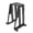 50-110mm, variant on Universal Metal Motor Bracket Adjustable Height Motor Mounting Holder Black