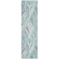 thumbnail image 2 of Addison Rugs Chantille Indoor/Outdoor Transitional Geometric Aqua Washable Runner Rug, 2'3" x 7'6", 2 of 6