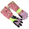 thumbnail image 4 of 1 par de guantes de jardinería, resistentes a las perforaciones, guantes a prueba de espinas con protección larga para el antebrazo, trabajo en el jardín, color verde oso de fresa Hogar, 4 of 5