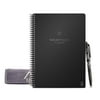 Rocketbook Fusion Smart Reusable Notebook - Black, 6" x 8.8", Planner