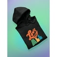 thumbnail image 3 of Love For All Colorful Banner Hoodie Women -Smartprints Designs, Female x-Large, 3 of 4