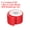 Burgundy, variant on Uxcell Rectangle Labels Sticker Self-Adhesive Color Coding Labels for Office Organization Sky Blue
