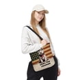 thumbnail image 2 of Freedom Paws Patriotic West Highland White Terrier Vintage Memorial Day All Over Print 3D Canvas Tote Bag Westie Westy Dog Lover Reusable Handbag - 12006, 2 of 5