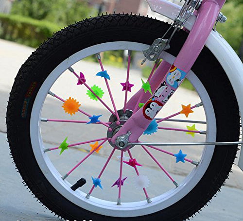Kids Bicycle Bow Design Streamers Easy Attachment to Cycles Handlebars Bike Handlebar Streamers 