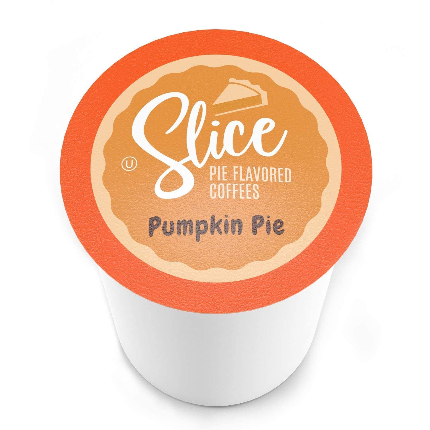 Slice Coffee Pumpkin Pie Flavored Coffee Pods for Keurig tea pods Brewers, 40 Count