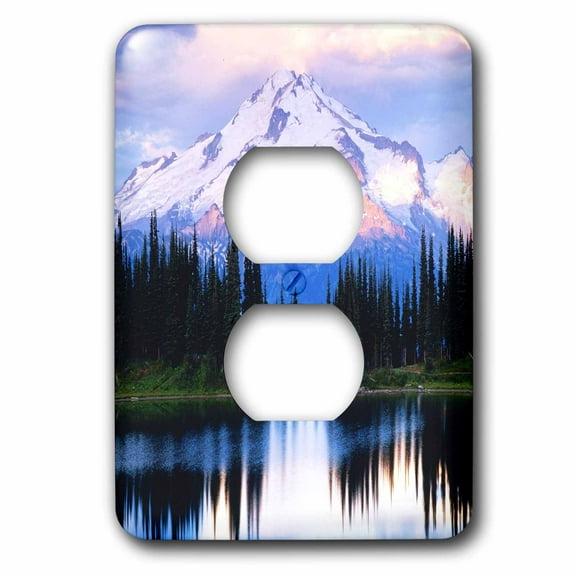 3dRose, Peak Wilderness Washington, 2 plug outlet cover