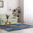 thumbnail image 5 of Liora Manne Tivoli La Palma Indoor Area Rug 100% Wool Navy Multicolor 5x8, 5 of 5