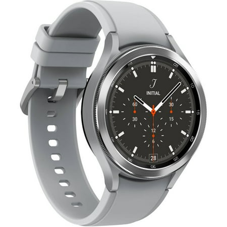 Samsung SM-R890NZSAXAA-RB Galaxy Watch4 Classic 46mm Bluetooth Smartwatch, Silver - Certified Refurbished