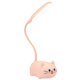 thumbnail image 2 of BRIGHTFUFU Lámpara de escritorio de gato lámpara de mesa de dibujos animados usb lámpara de mesa recargable para niños lámpara de noche, 2 of 7