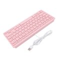 thumbnail image 1 of Wired Keyboard, USB Computer Keyboard for Laptops, PC, QWERT Layout, 78 Keys, 1 of 7