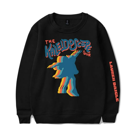 Lauren Daigle Merch Kaleidoscope Tour Crewnect Long Sleeve Fashion Cool Hoodies Unisex Men Women Casual Streetwear Top Hoodie