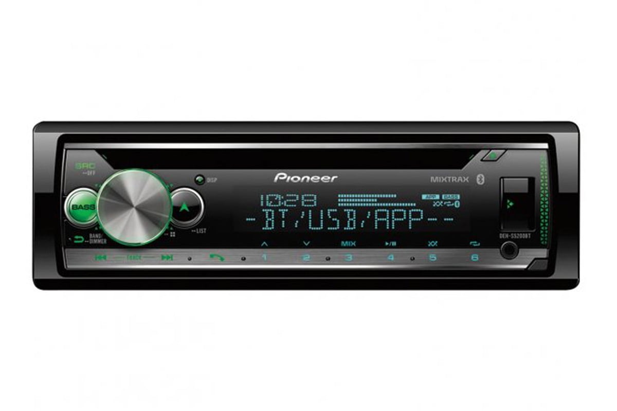 Pioneer DEH-X8800BHS RB CD/MP3 Player Bluetooth HD Radio XM Radio Ready Remote 
