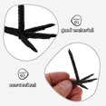 thumbnail image 4 of 100pcs Plastic Fake Crow Claws: Feet Inserts for DIY Crafts Projects - Crafting Accessories Realistic bird Making Props for Halloween Decoration, 4 of 4