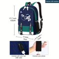 thumbnail image 3 of Mochilas De Astronauta De Dibujos Animados Casuales Para Niños, Mochilas Escolares, Mochilas De Viaje Casuales, 3 of 4