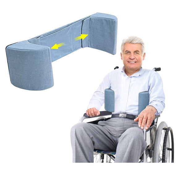 Lateral Support for Wheelchair Lateral Wedge Cushions for Back Support Wheelchair Accessories for Seniors, Stroke Patients Chair Assist Foam Positioning Wedge Posture Stabilizer for Upper Back