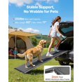 thumbnail image 2 of Rampa para perros VEVOR plegable para coches, 180 cm de largo x 43 cm de ancho, 113 kg de capacidad, 2 of 9
