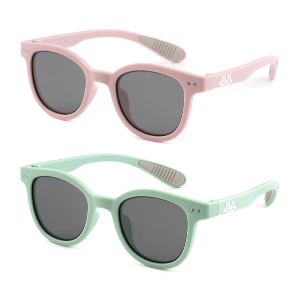 Gafas de Sol EYEBUDDY para Niños de 2 a 8 Años Polarizadas UV400 Paquete de 2