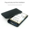 thumbnail image 2 of HDD Enclosure SSD Case Encrypted Hard Drive 5Gbps USB3.0 for 2.5 Inch Disk, 2 of 4