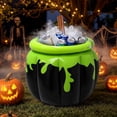 thumbnail image 4 of Summerween 1 Pack Witch Cauldron Inflatable Drink Cooler Float, Halloween Inflatables Beverage Tub, Summer Inflatables & Pool Party Supplies for Poolside, Halloween Party and Backyard Decorations, 4 of 6