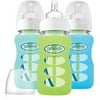 5oz Wide Neck Glass Bottles in Silicone Sleeve, 3pk, Boys