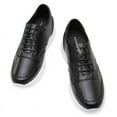 thumbnail image 4 of CMR CHAMARIPA Mens Elevator Shoes - Casual Black Taller Sneakers Increase Height 7CM / 2.76 Inches, 4 of 5