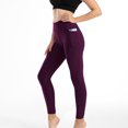 thumbnail image 3 of REALiKUN Women's Textured 3D Booty Yoga Pants - High Waist Compression Slimming Butt Lift Checkered Pants, 3 of 8