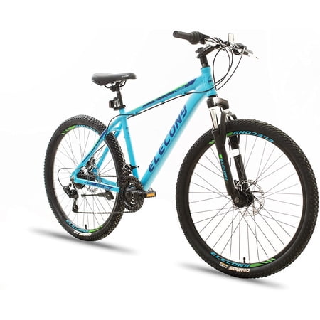 SUGIFT Mountain Bike 26 inch  21 Speed Mountain Bicycle Dual Disc Brakes for Woman Men Adult BLUE