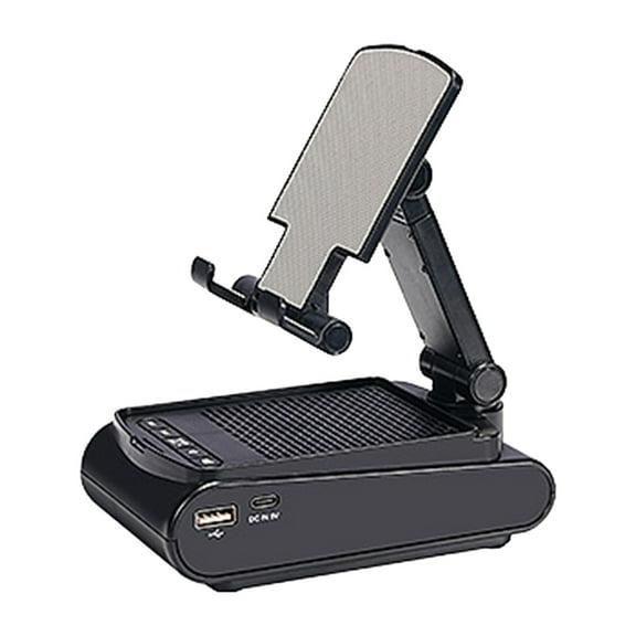 Portable Bluetooth Speakers Phone Stand Three In One Multifunctional HiFi Sound Quality Rotating Folding Stand Bluetooth Speaker for Home Party Outdoor Birthday Gifts