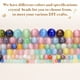 thumbnail image 5 of Uxcell 32 piezas de cuentas de piedra ojo de gato negro y gris de 12 mm, cuentas redondas suaves de cristal sueltas para hacer joyas, pulseras, collares, aretes, DIY, 5 of 7