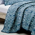 thumbnail image 4 of Shatex 3 Piece All Season Bedding Queen size Comforter Set, Ultra Soft Polyester Elegant Bedding Comforters——Norma 3 piece bedspread, 4 of 5