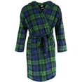 thumbnail image 2 of Wanted  Fleece Hooded Flannel Robe (Men), 2 of 3