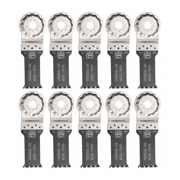 Fein Saw Blades,Bi-Metal,1-1/8 in. Size,PK10 63502151290