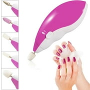 Electric Nail Files Zodaca Electric Nail Art Salon Manicure Machine Pedicure Drill File Polish Tool Set Kit