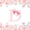 White Pink 04, variant on Manfei Kawaii Initial P Zipper Twin Comforter Sets with Fitted Sheet and 2 Pillowcases,Pretty Floral Zipper Bedding Set,Pink,Pink Reversible4pcs