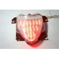 thumbnail image 4 of HTT Motorcycle Clear Led Tail Light Brake Light with Integrated Turn Signals Indicators For Suzuki Boulevard M109R/ VZR1800 / M109R LE / VZR1800Z / M109R2 / VZR1800N, 4 of 4