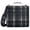 Dark Navy Blue Plaid, variant on 3 Ring Zipper Binder with Shoulder Strap Waterproof Trapper Keeper 2 Inch D-Ring 500 Sheets Capacity, Dark Navy Blue Plaid