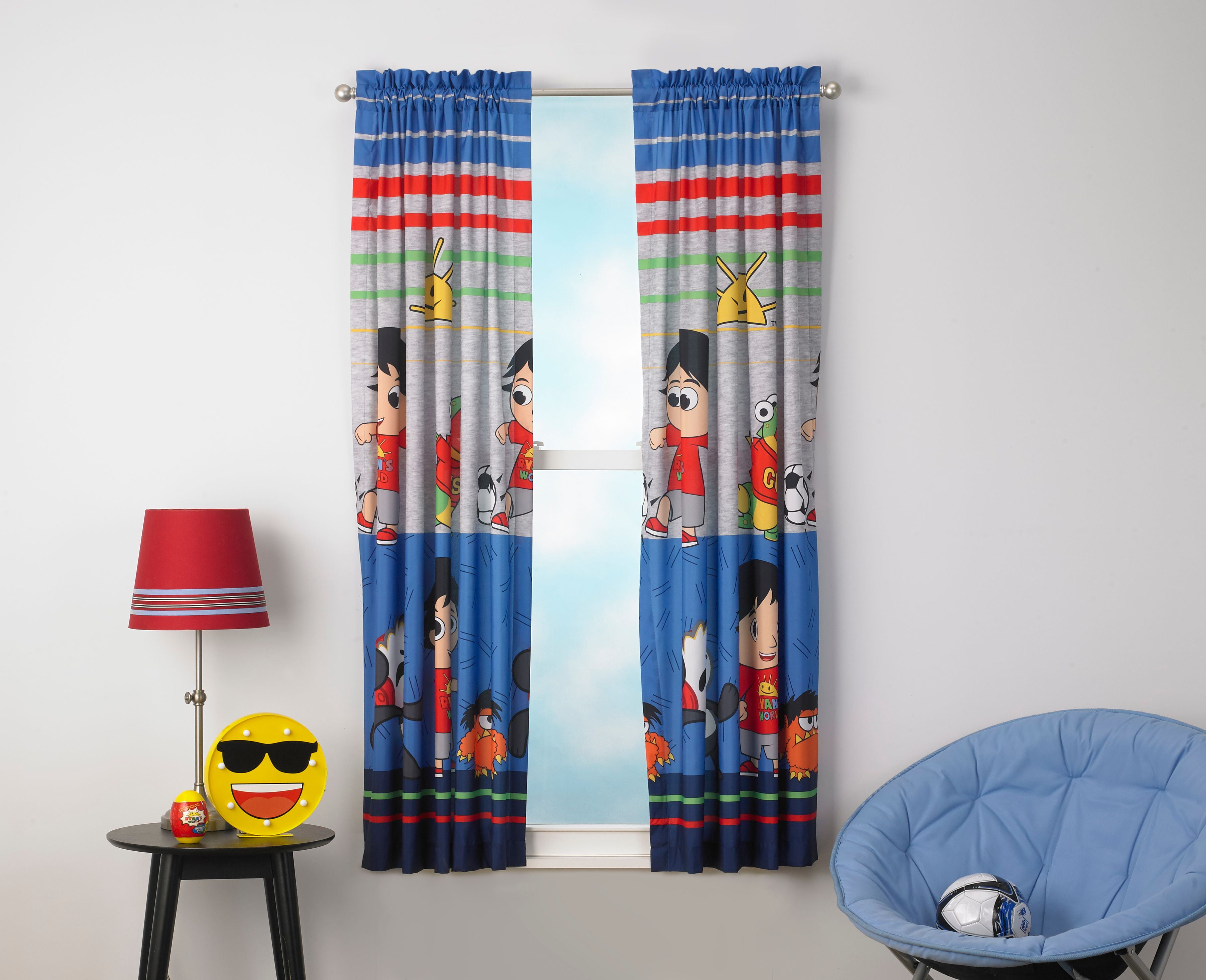 Franco Kids Room Window Curtains Drapes Set 82 x 84 Ryans World