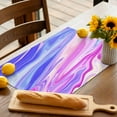 thumbnail image 5 of Placemat Abstract Ombre Placemats for Dining Table Colorful Fluid Washable Table Mats for Party Kitchen Dining Decoration, 5 of 7